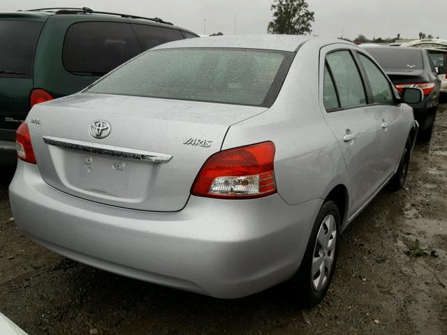 JTDBT923481233980 - 2008 TOYOTA YARIS SILVER photo 4