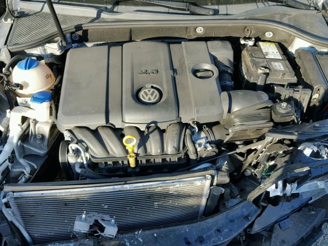 1VWAP7A38EC008402 - 2014 VOLKSWAGEN PASSAT S Gris foto 7