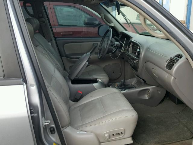 5TDBT48A91S046817 - 2001 TOYOTA SEQUOIA LI SILVER photo 5