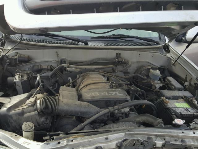 5TDBT48A91S046817 - 2001 TOYOTA SEQUOIA LI SILVER photo 7