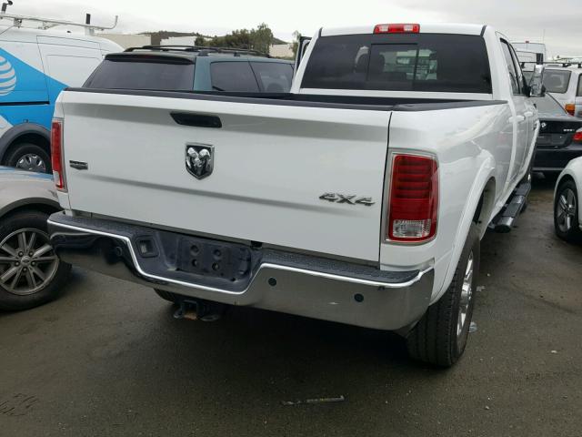 3C63R3JLXDG609103 - 2013 RAM 3500 LARAM WHITE photo 4