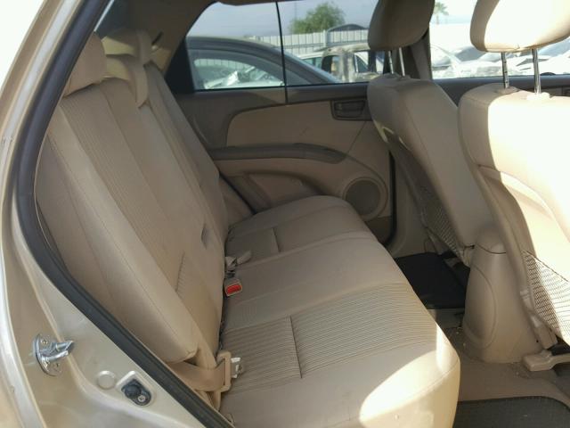 KNDJF724897575897 - 2009 KIA SPORTAGE L GOLD photo 6