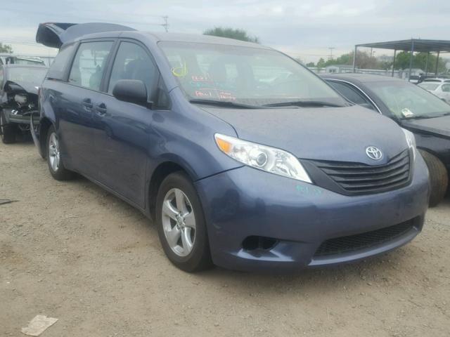 5TDZK3DC0GS718209 - 2016 TOYOTA SIENNA BAS BLUE photo 1