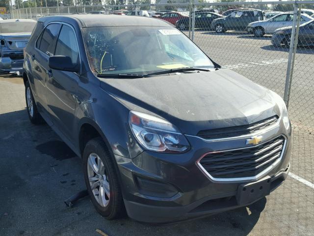 2GNALBEK8H1515708 - 2017 CHEVROLET EQUINOX LS CHARCOAL photo 1