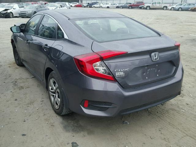 19XFC2F50GE039141 - 2016 HONDA CIVIC LX GRAY photo 3