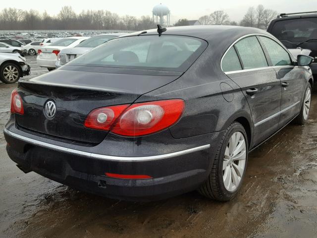 WVWNL73C09E536099 - 2009 VOLKSWAGEN CC SPORT BLACK photo 4