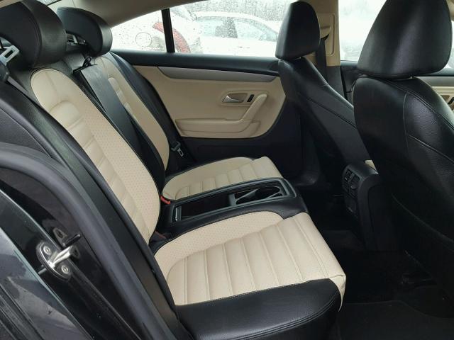 WVWNL73C09E536099 - 2009 VOLKSWAGEN CC SPORT BLACK photo 6
