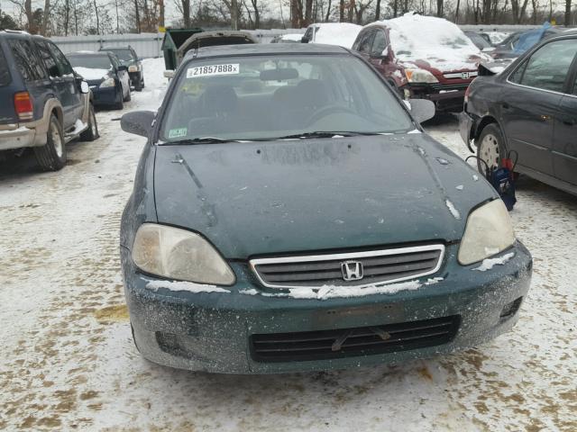 2HGEJ6675XH552434 - 1999 HONDA CIVIC LX GREEN photo 9