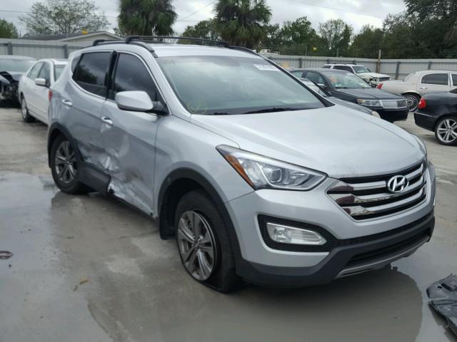 5XYZU3LB2FG277147 - 2015 HYUNDAI SANTA FE S SILVER photo 1