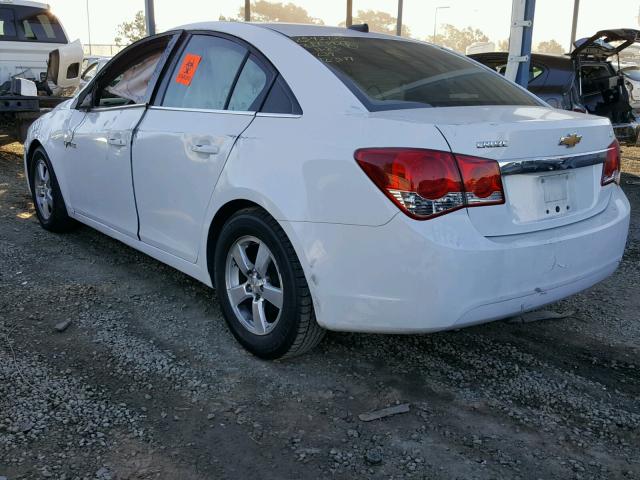 1G1PC5SB6D7159290 - 2013 CHEVROLET CRUZE LT WHITE photo 3