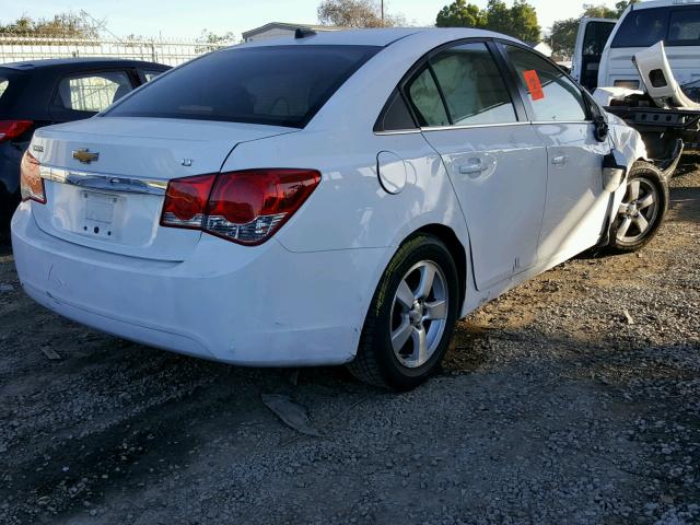 1G1PC5SB6D7159290 - 2013 CHEVROLET CRUZE LT WHITE photo 4