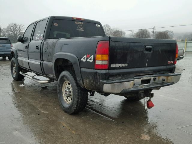 1GTHK23183F181279 - 2003 GMC SIERRA K25 BLACK photo 3