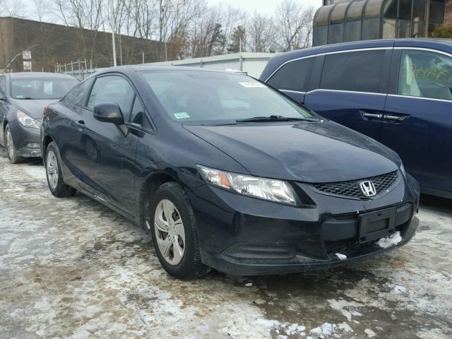 2HGFG3B59DH528557 - 2013 HONDA CIVIC LX BLACK photo 1