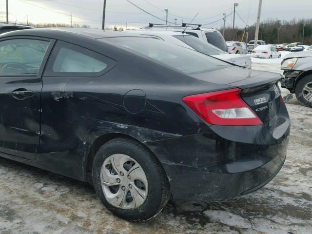 2HGFG3B59DH528557 - 2013 HONDA CIVIC LX BLACK photo 9