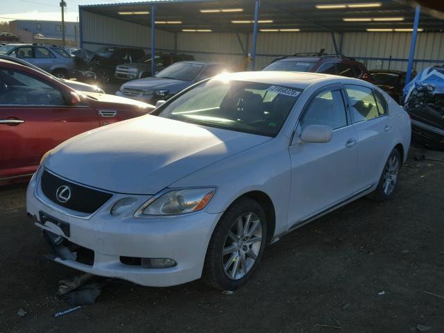 JTHCH96S560003972 - 2006 LEXUS GS GENERAT WHITE photo 2