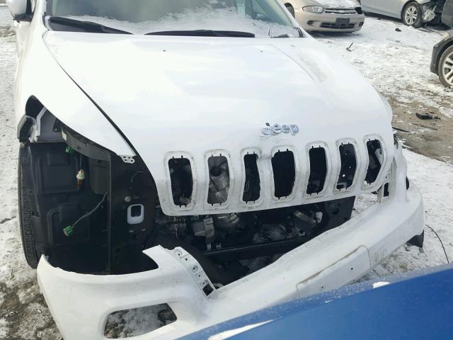 1C4PJMCB3GW366641 - 2016 JEEP CHEROKEE L WHITE photo 7