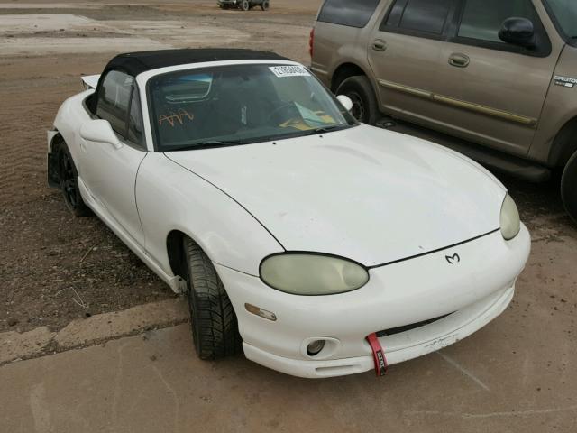 JM1NB3538Y0144461 - 2000 MAZDA MX-5 MIATA WHITE photo 1