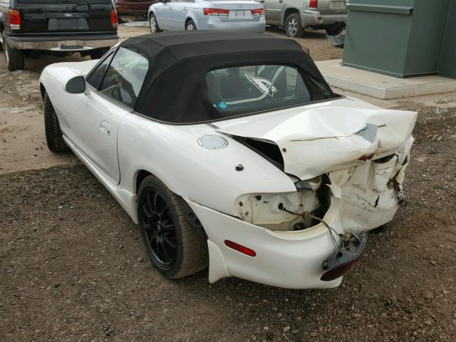 JM1NB3538Y0144461 - 2000 MAZDA MX-5 MIATA WHITE photo 3