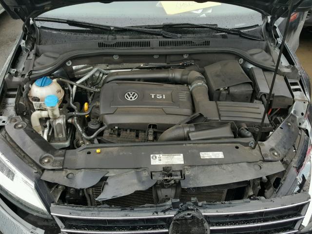 3VWD17AJ2FM320549 - 2015 VOLKSWAGEN JETTA SE GRAY photo 7