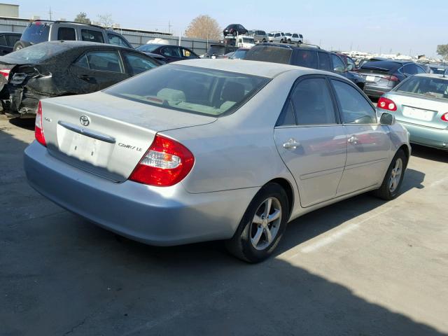 4T1BE32K03U766006 - 2003 TOYOTA CAMRY LE SILVER photo 4