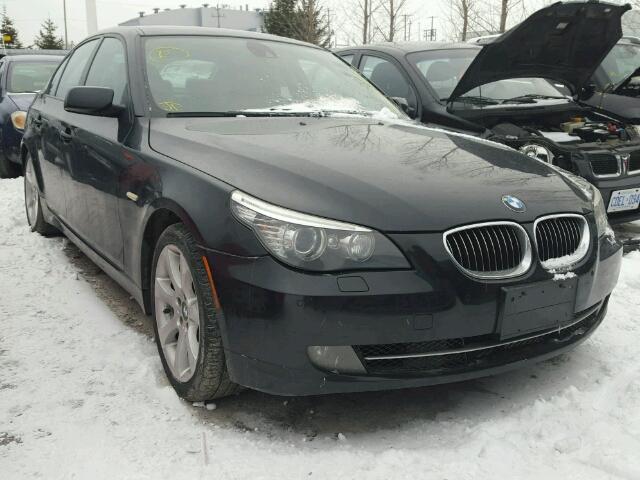 WBANV93528CW56047 - 2008 BMW 535 XI Czarny zdjęcie 1