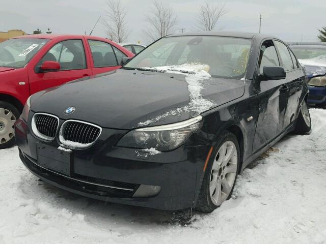 WBANV93528CW56047 - 2008 BMW 535 XI BLACK photo 2