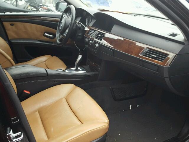 WBANV93528CW56047 - 2008 BMW 535 XI Czarny zdjęcie 5