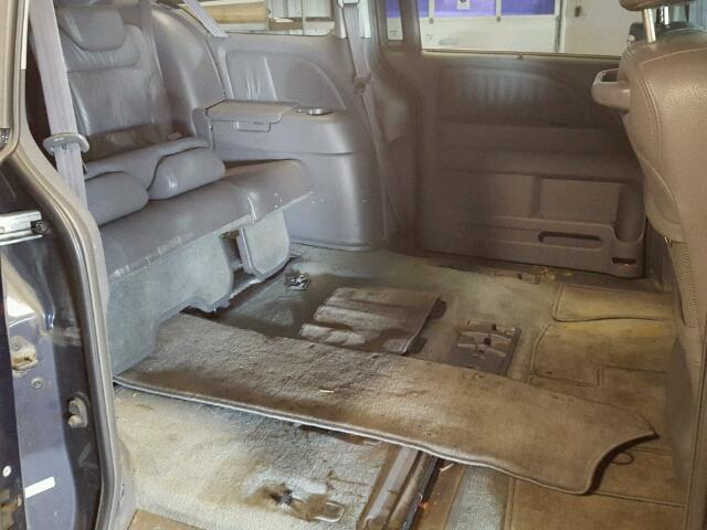 5FNRL38746B030520 - 2006 HONDA ODYSSEY EX BLUE photo 6