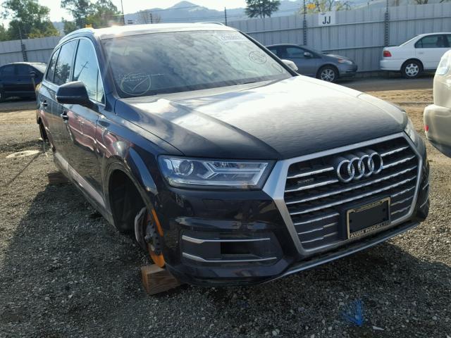 WA1AAAF72HD010636 - 2017 AUDI Q7 PREMIUM BLACK photo 1