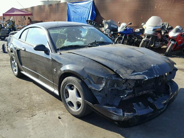 1FAFP40403F361171 - 2003 FORD MUSTANG BLACK photo 1