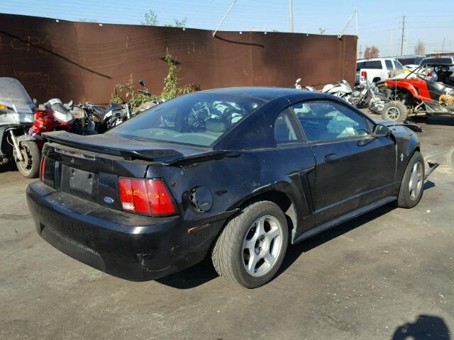 1FAFP40403F361171 - 2003 FORD MUSTANG BLACK photo 4