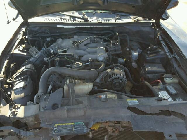 1FAFP40403F361171 - 2003 FORD MUSTANG BLACK photo 7