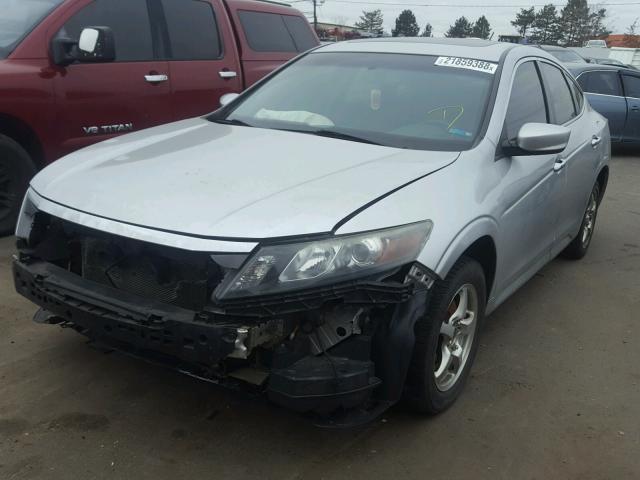 5J6TF2H51AL016208 - 2010 HONDA ACCORD CRO SILVER photo 2