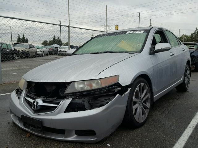 JH4CL96945C023588 - 2005 ACURA TSX SILVER photo 2