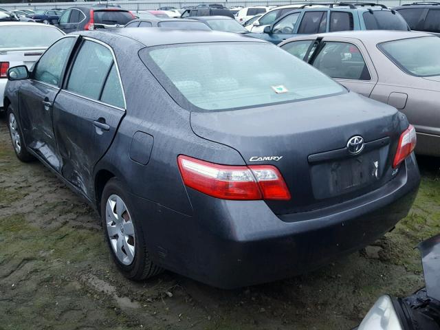 4T1BE46K48U246656 - 2008 TOYOTA CAMRY CE CHARCOAL photo 3