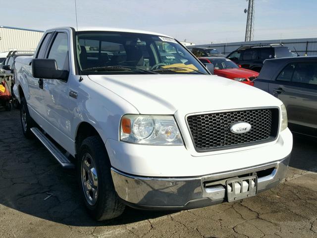 1FTRX12W66KC09248 - 2006 FORD F150 WHITE photo 1