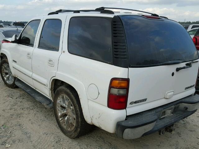 1GNEC13Z72R214454 - 2002 CHEVROLET TAHOE C150 WHITE photo 3