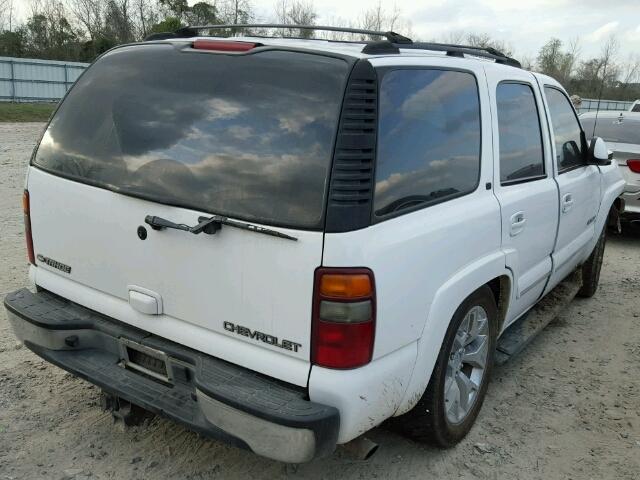 1GNEC13Z72R214454 - 2002 CHEVROLET TAHOE C150 WHITE photo 4