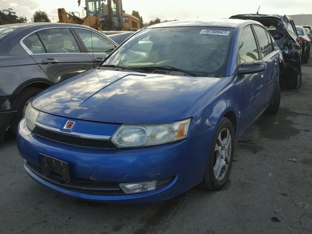 1G8AL52F74Z153111 - 2004 SATURN ION LEVEL BLUE photo 2