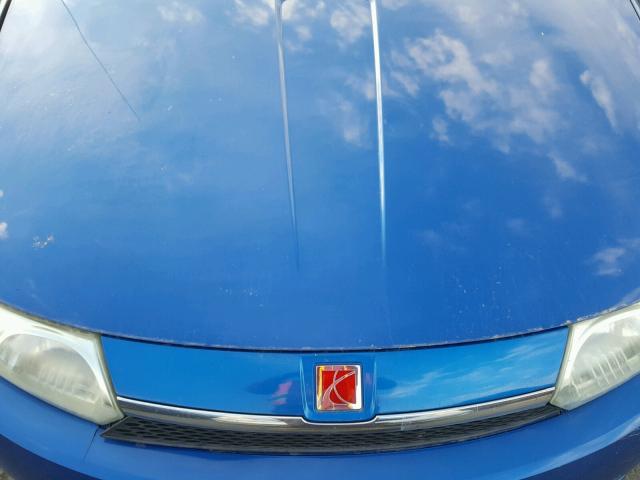 1G8AL52F74Z153111 - 2004 SATURN ION LEVEL BLUE photo 7