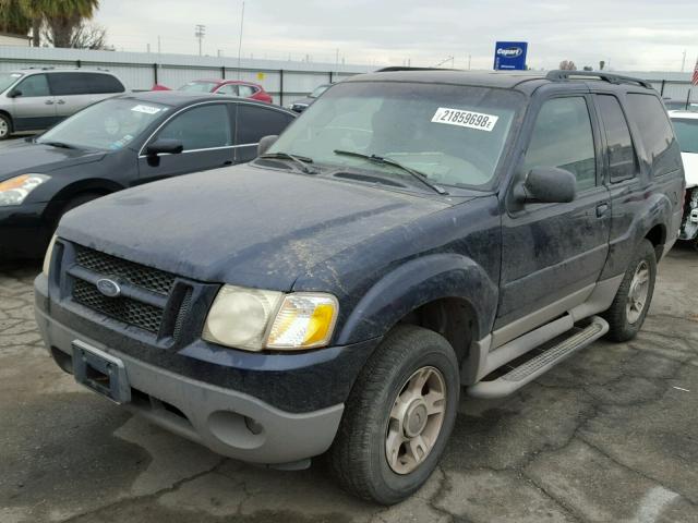 1FMYU60E63UB95732 - 2003 FORD EXPLORER S 蓝色 照片 2