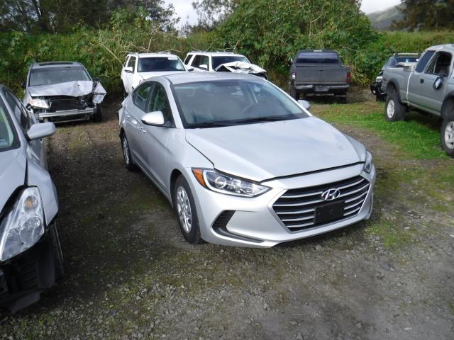 5NPD74LF3HH152888 - 2017 HYUNDAI ELANTRA SE SILVER photo 1