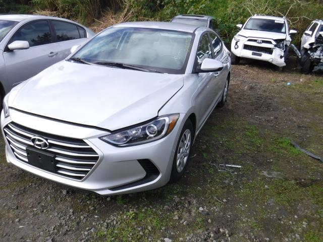 5NPD74LF3HH152888 - 2017 HYUNDAI ELANTRA SE SILVER photo 2