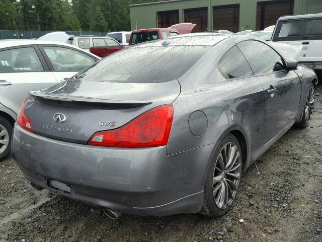 JN1CV6EK6DM923564 - 2013 INFINITI G37 JOURNE GRAY photo 4