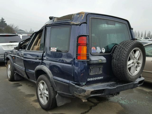 SALTY16463A798260 - 2003 LAND ROVER DISCOVERY BLUE photo 3