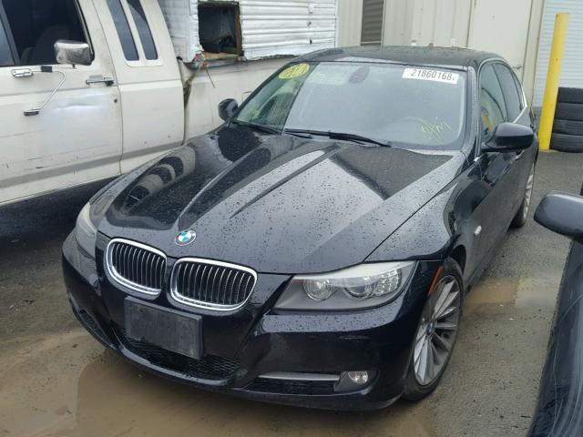 WBAPM5C57BE435205 - 2011 BMW 335 I BLACK photo 2