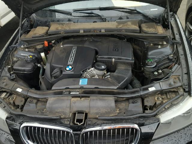 WBAPM5C57BE435205 - 2011 BMW 335 I BLACK photo 7