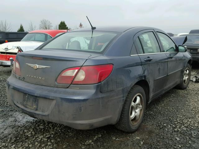 1C3LC56K77N644526 - 2007 CHRYSLER SEBRING TO BLUE photo 4