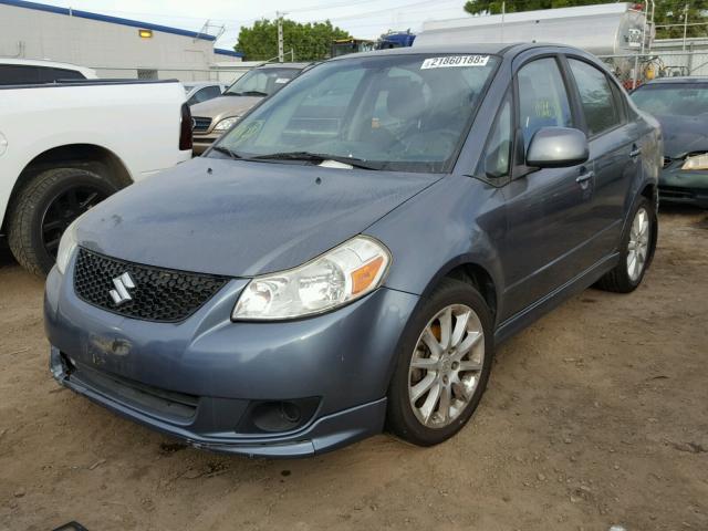 JS2YC415585104984 - 2008 SUZUKI SX4 CONVEN BLUE photo 2