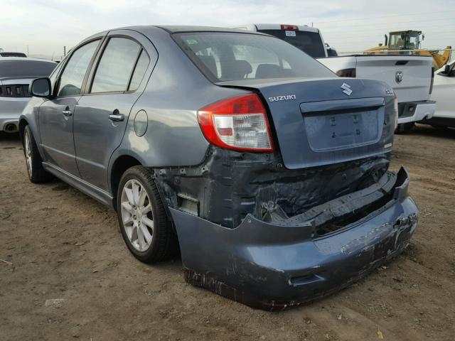 JS2YC415585104984 - 2008 SUZUKI SX4 CONVEN BLUE photo 3